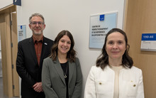 Jean-François Bouchard, Marjolaine Baril-Nadeau et Iraida Margineanu